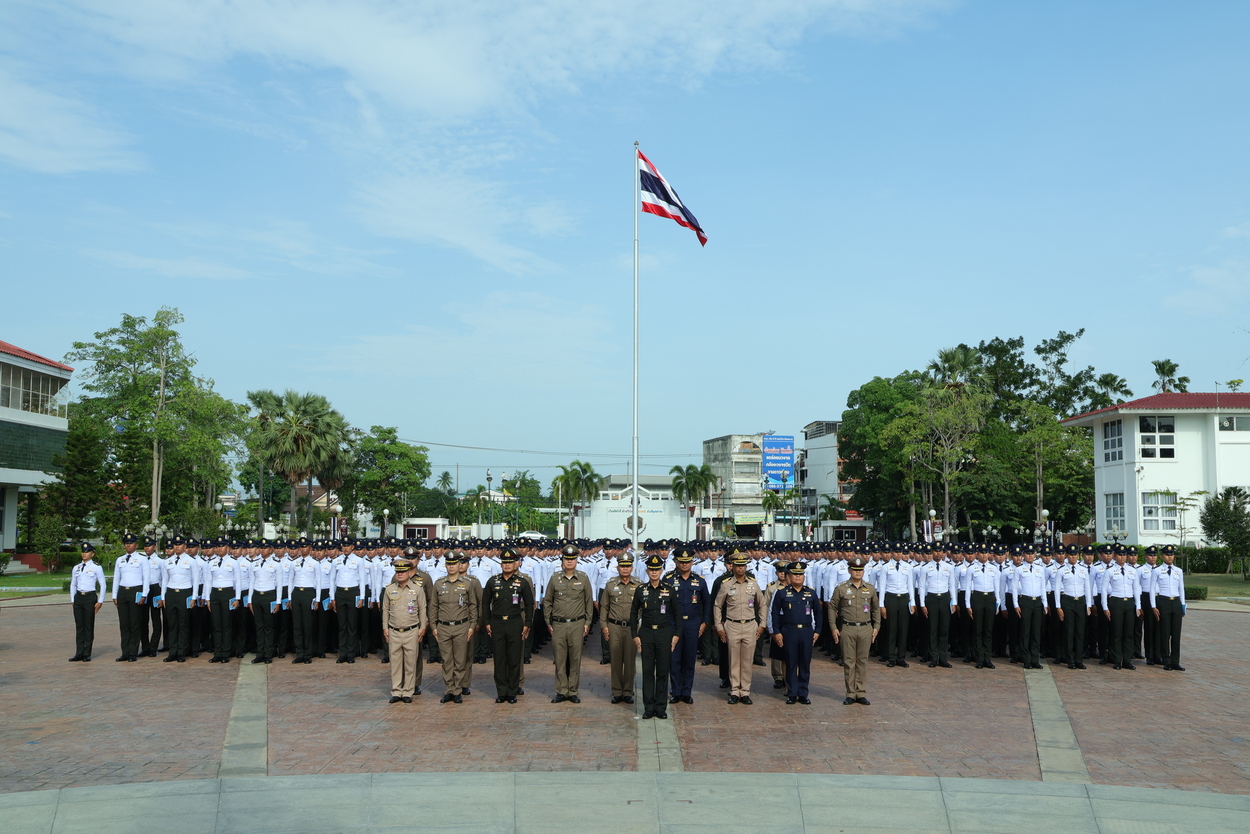 ต้อนรับคณะผู้บังคับบัญชา คณาจารย์ และนักเรียนเตรียมทหาร ชั้นปีที่ 2 รุ่นที่ 67